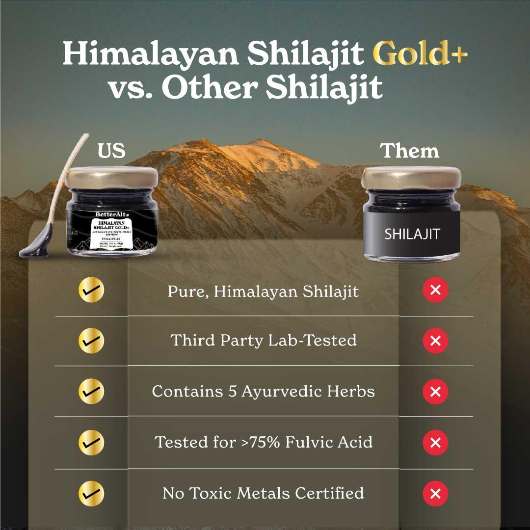 GOLD+ Himalayan Shilajit Resin