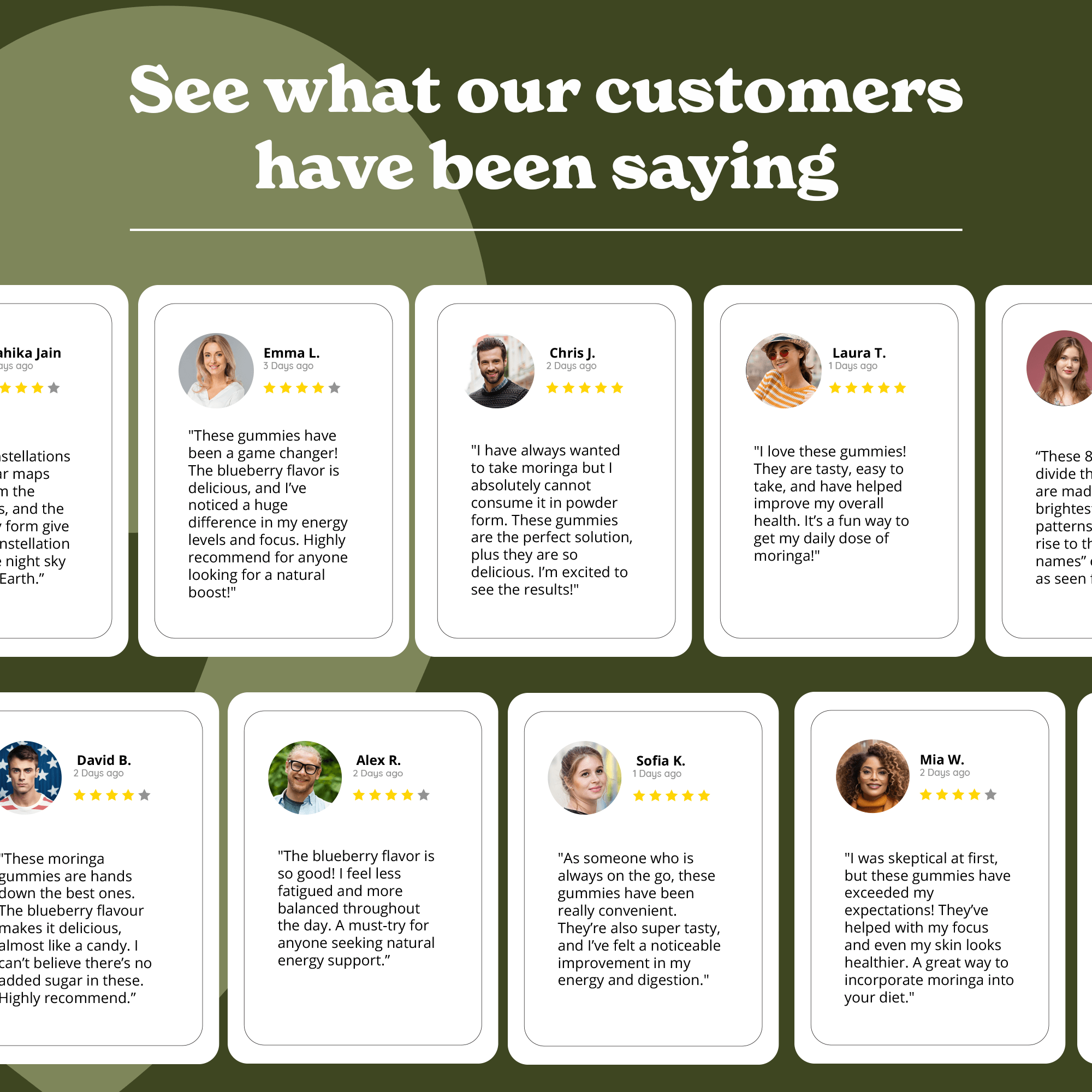 Moringa Seed Extract Gummies