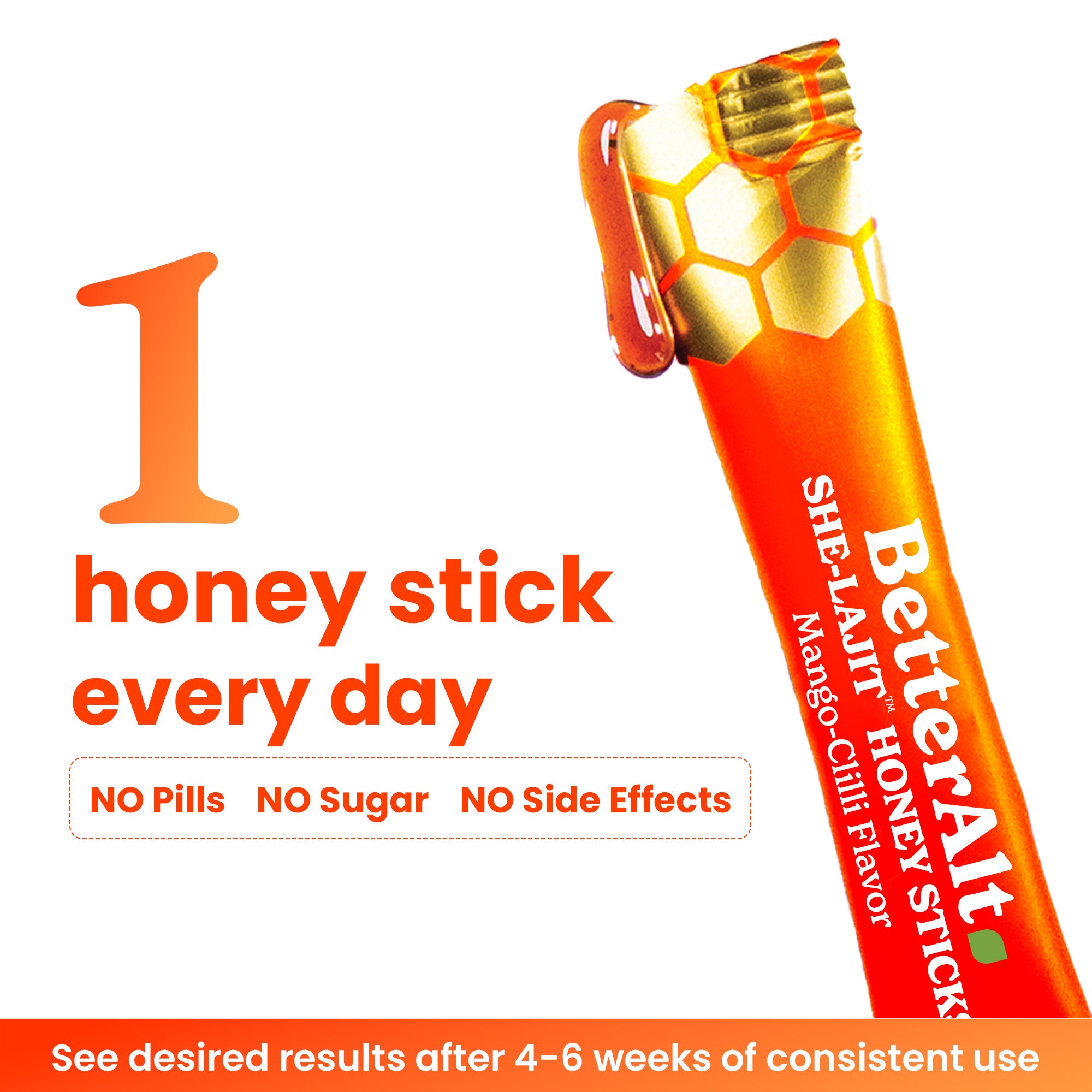 She-lajit Honey Sticks - Mango Chilli Flavor