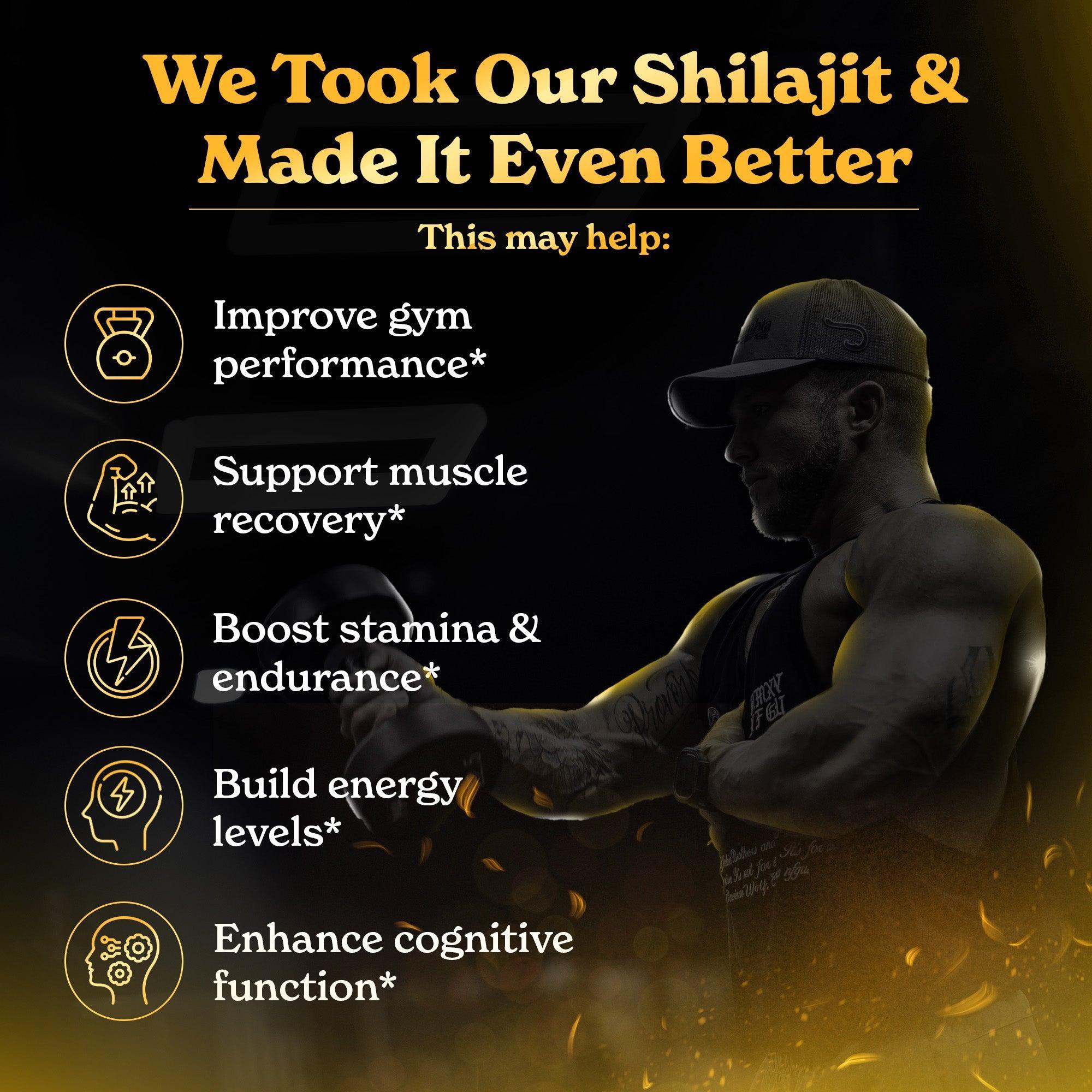 GOLD+ Cordyceps Shilajit Resin