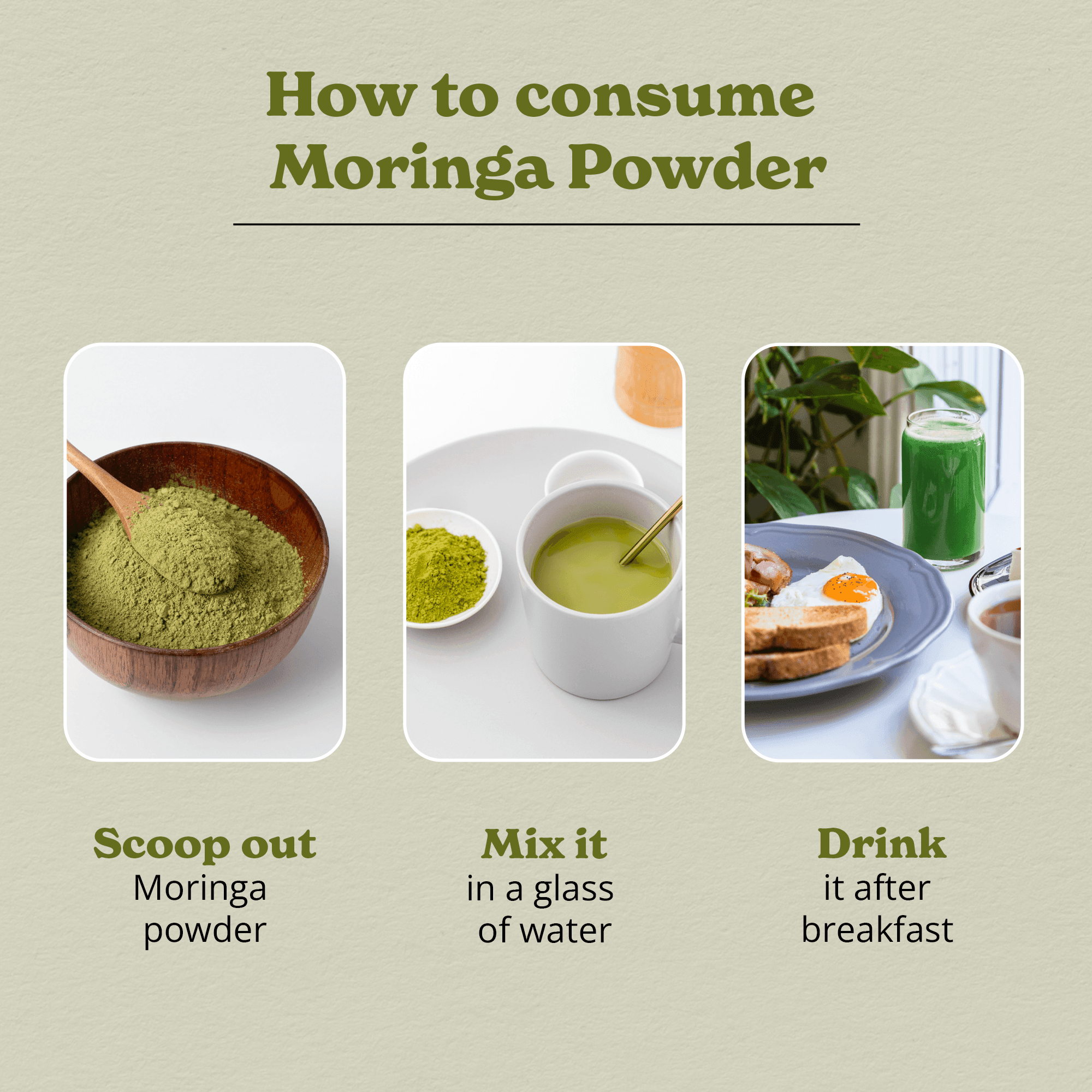 Organic Moringa Powder
