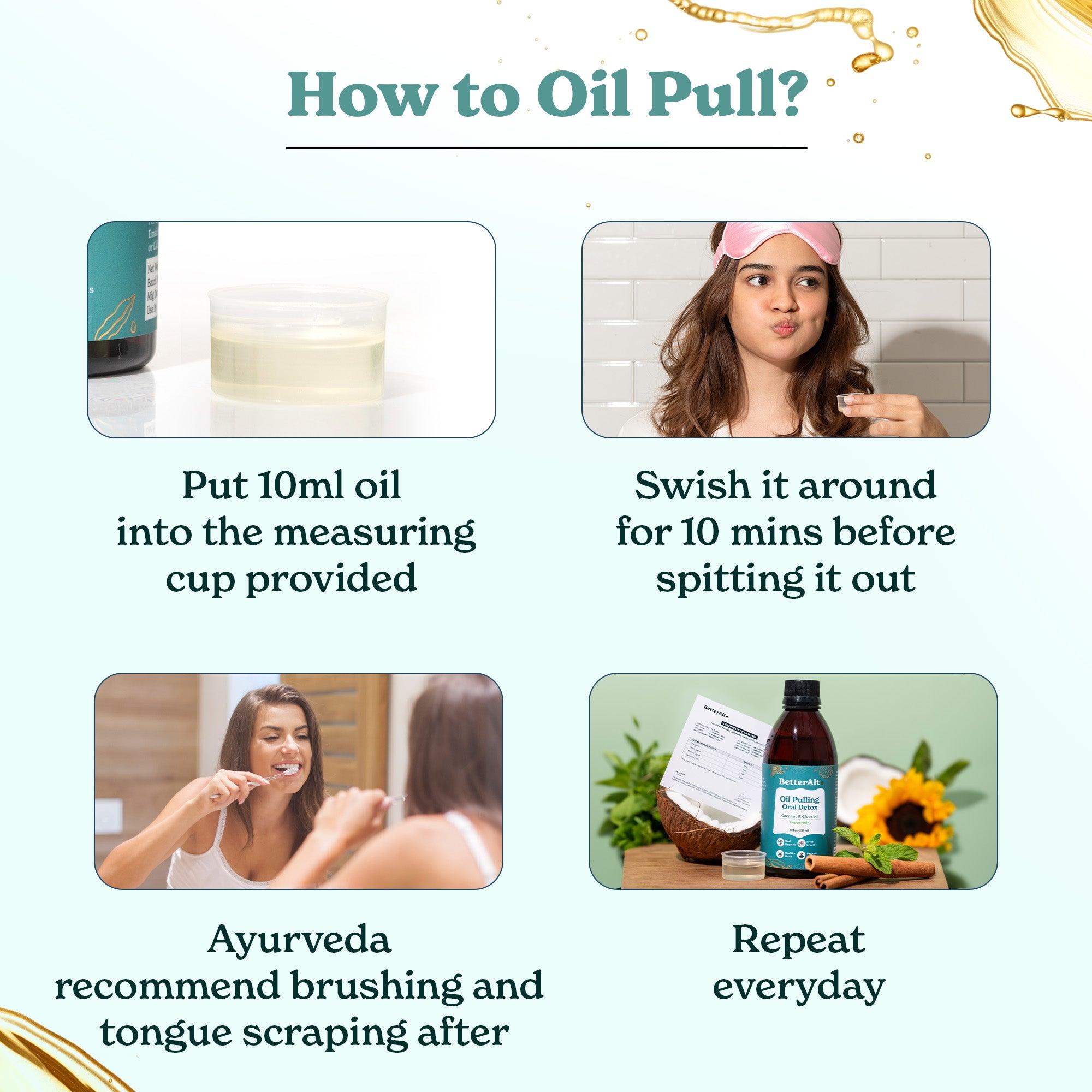 Oil Pulling Oral Detox