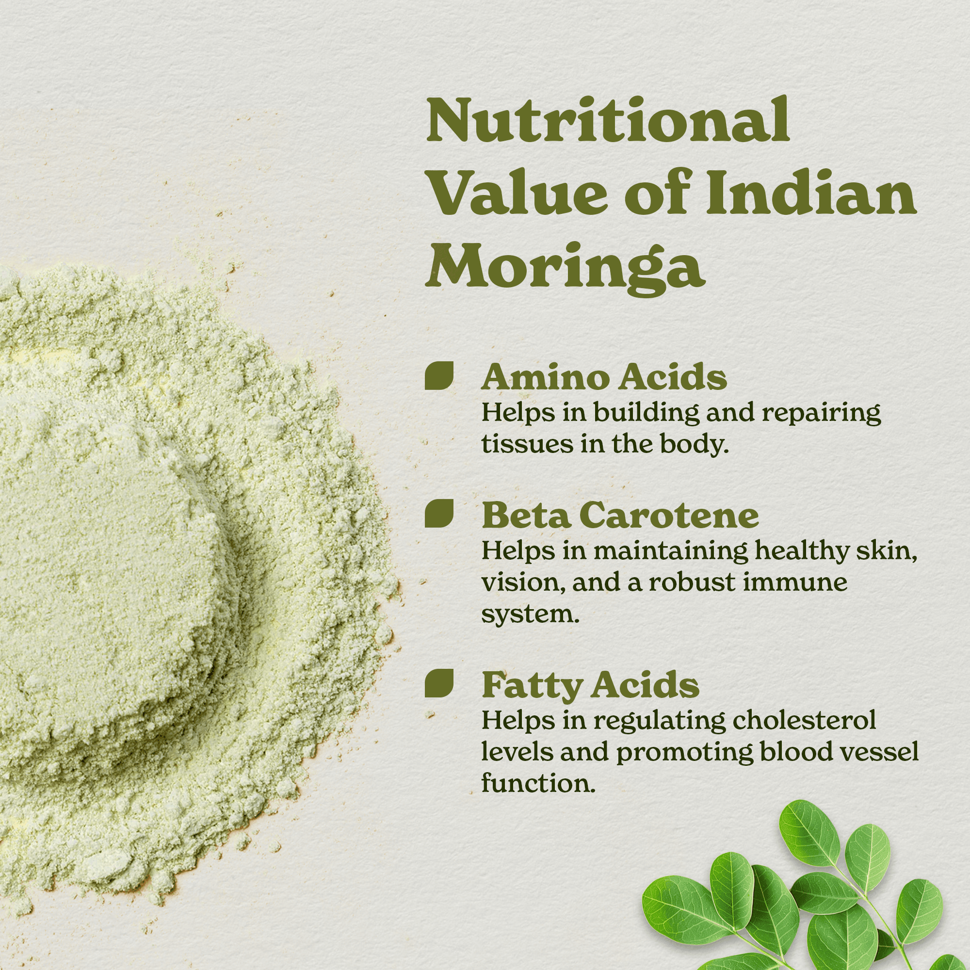 Organic Moringa Powder