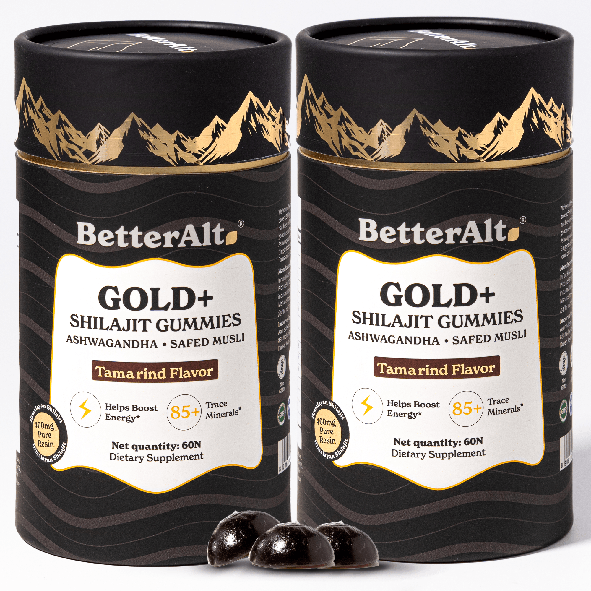 GOLD+ Shilajit Resin Gummies