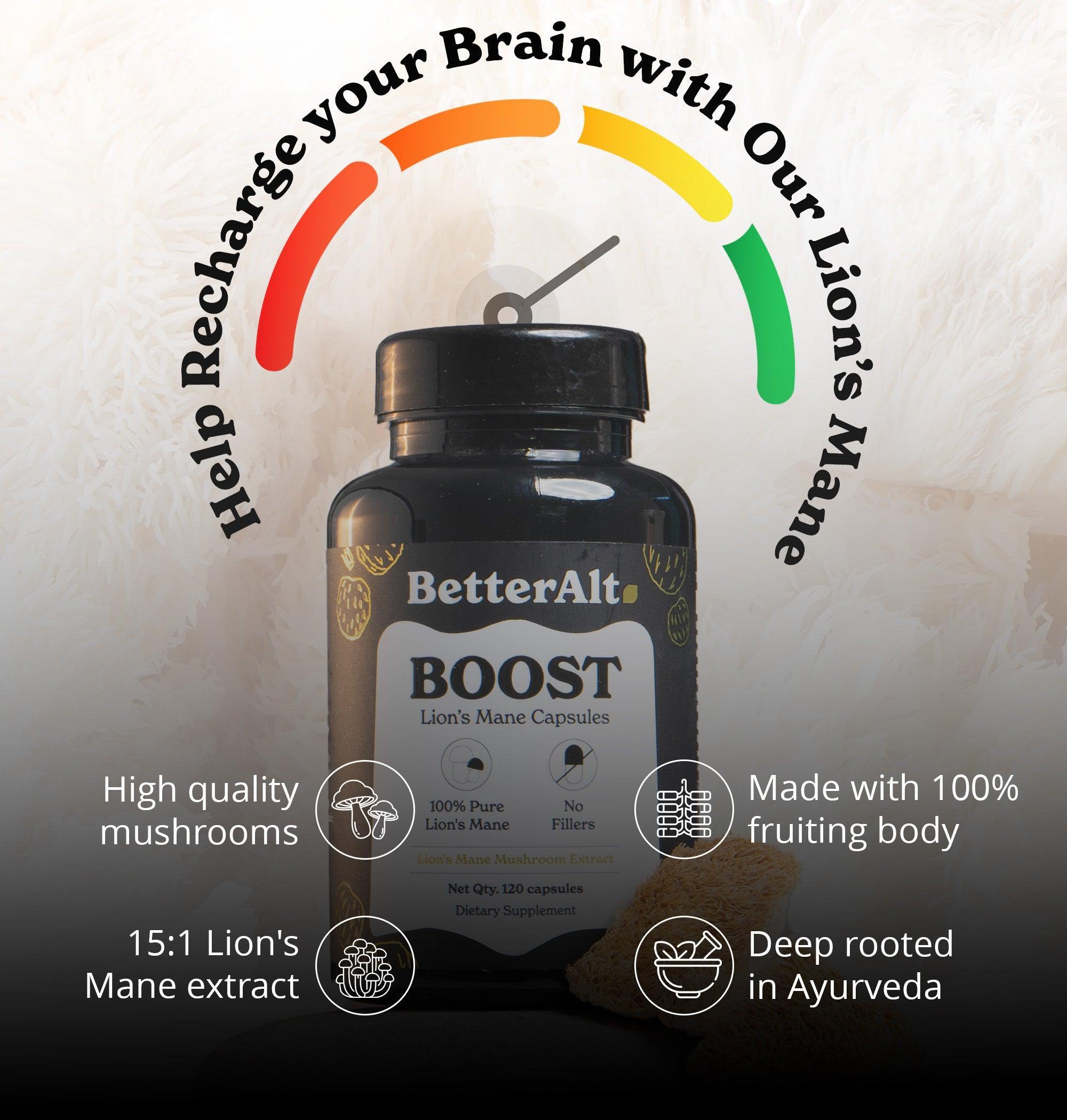 Lion's Mane Mushroom Capsules