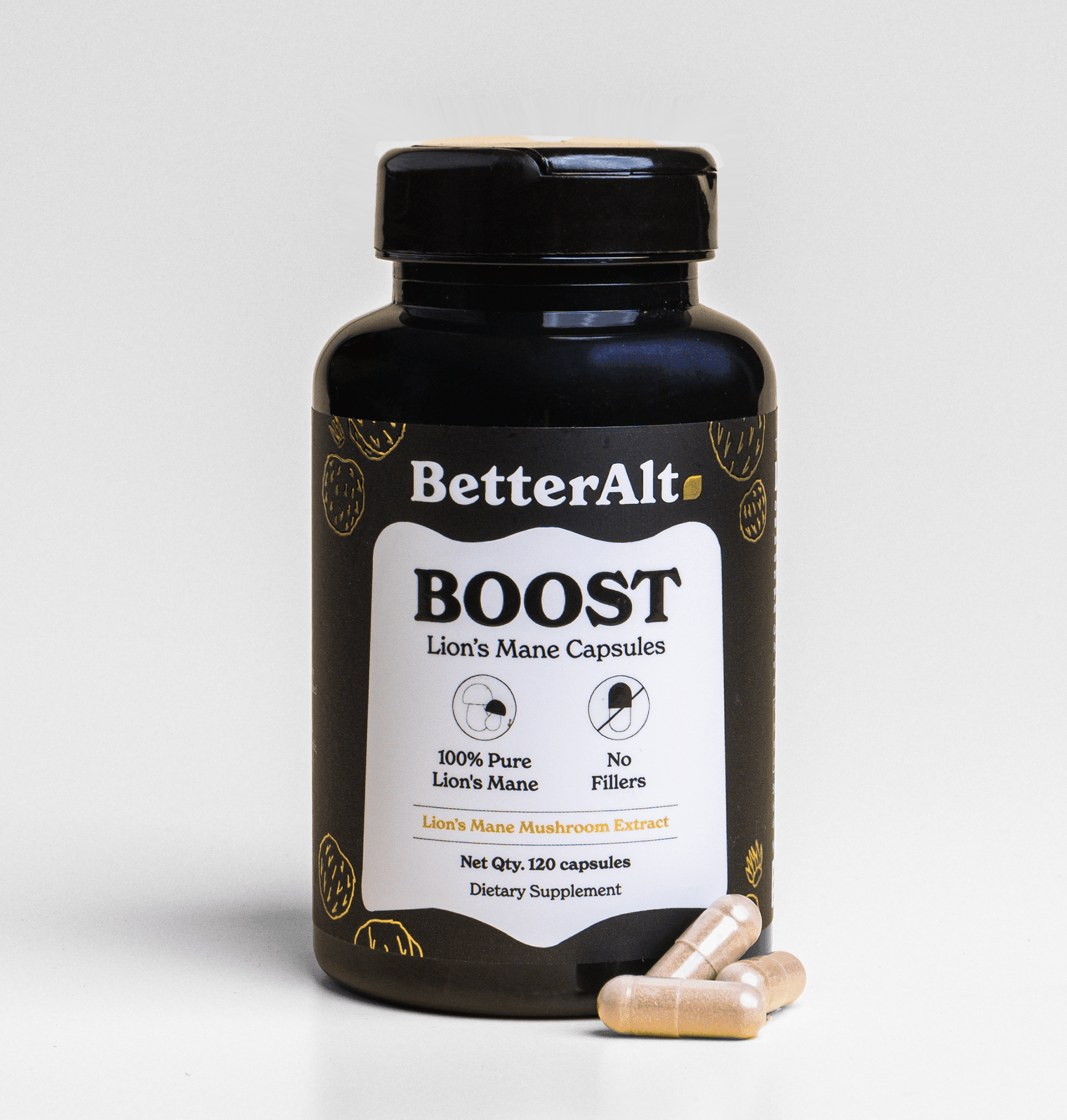 Lion's Mane Mushroom Capsules