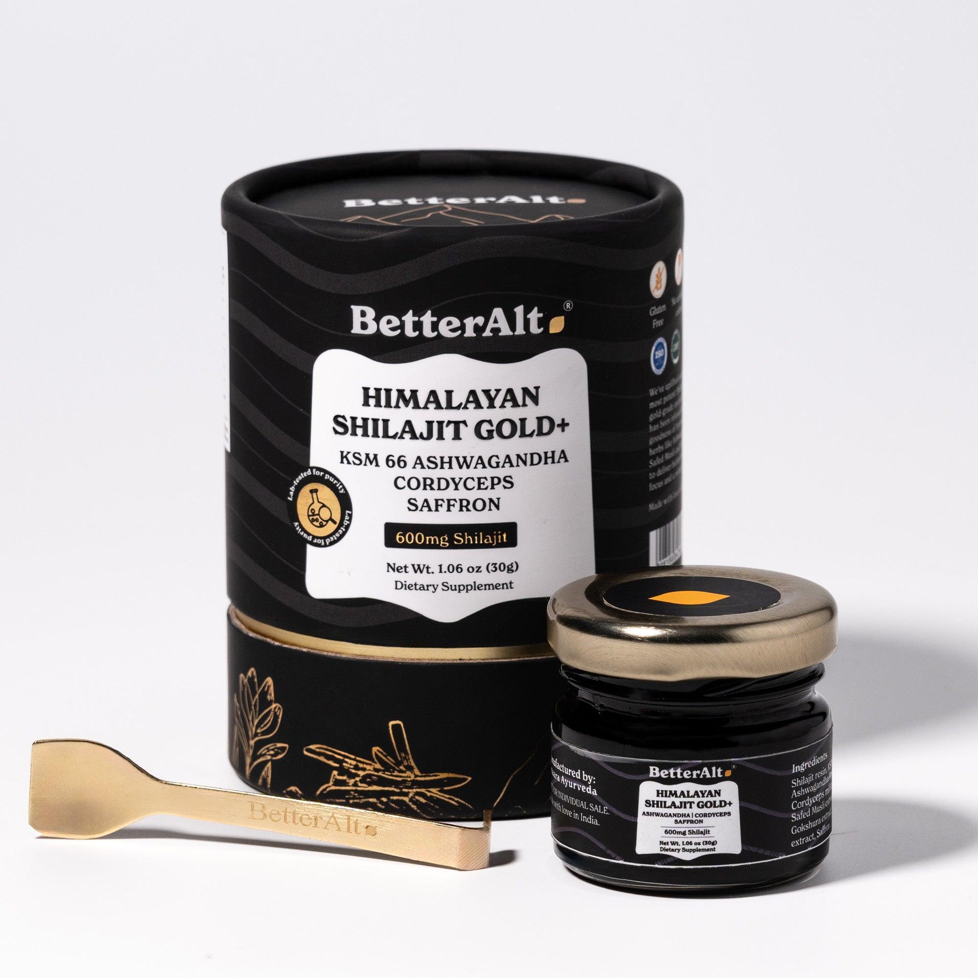 GOLD+ Cordyceps Shilajit Resin