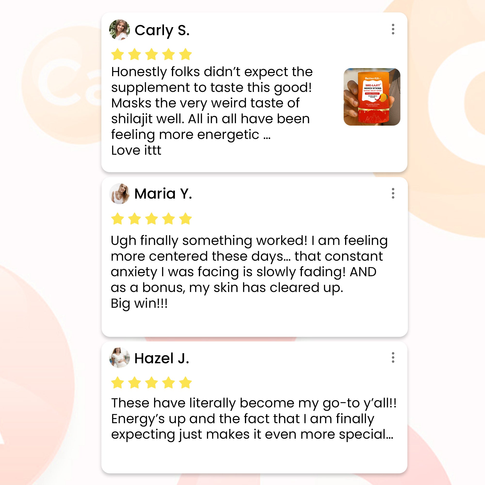 She-lajit Honey Sticks - Mango Chilli Flavor