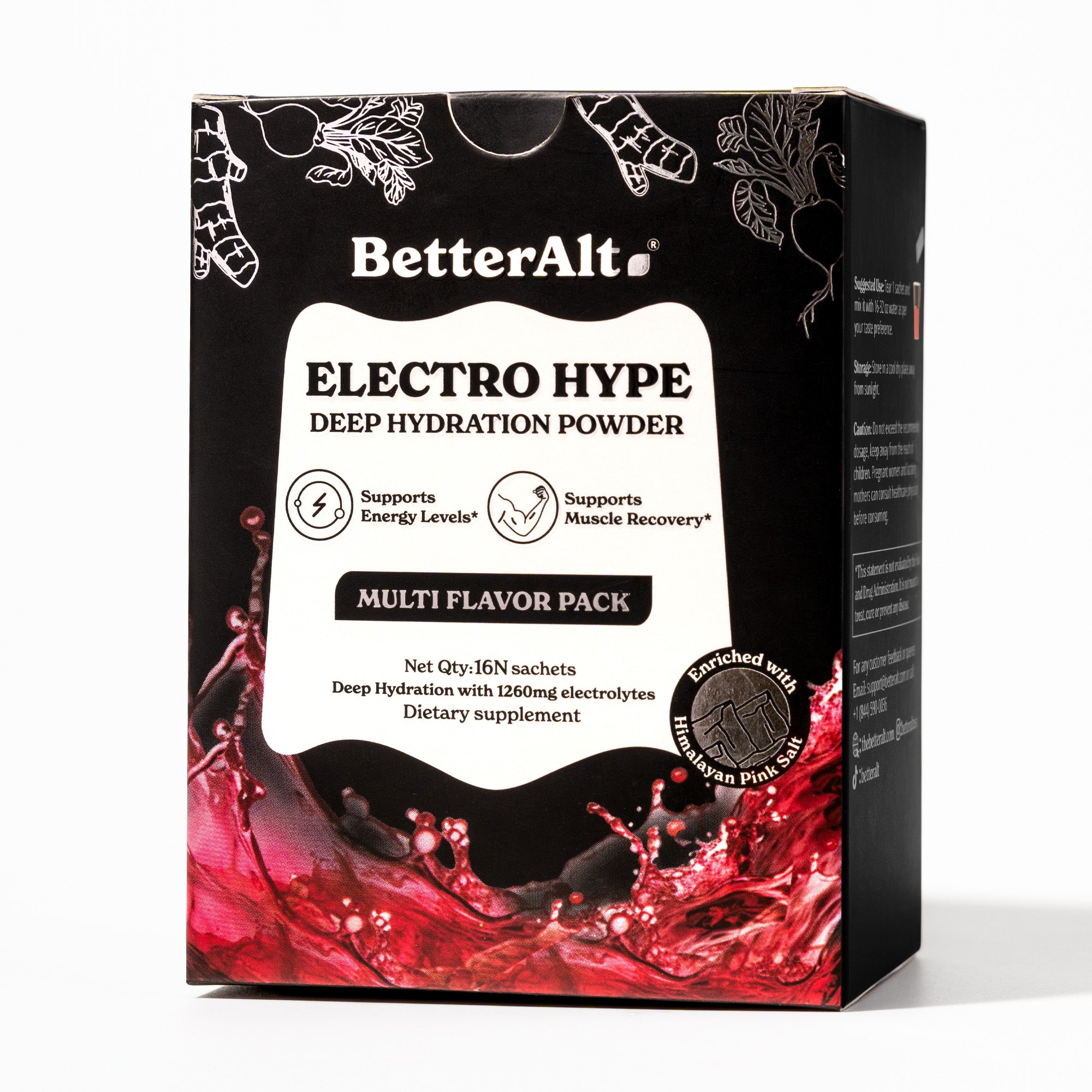 Electro Hype Deep Hydration Powder