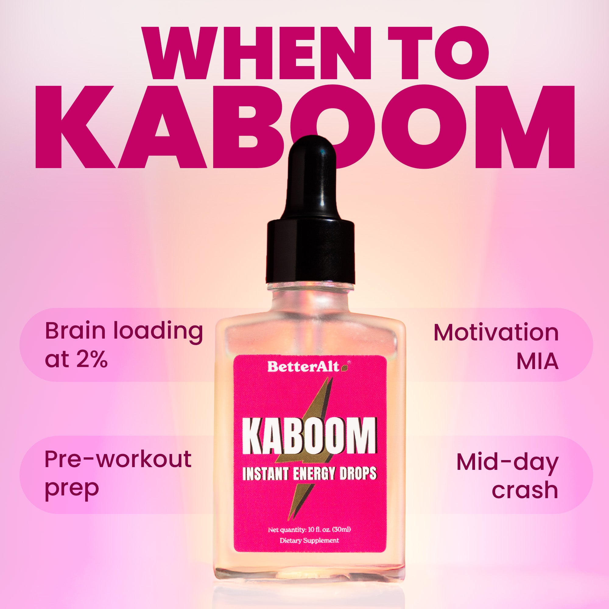 Kaboom - Instant Energy Drops