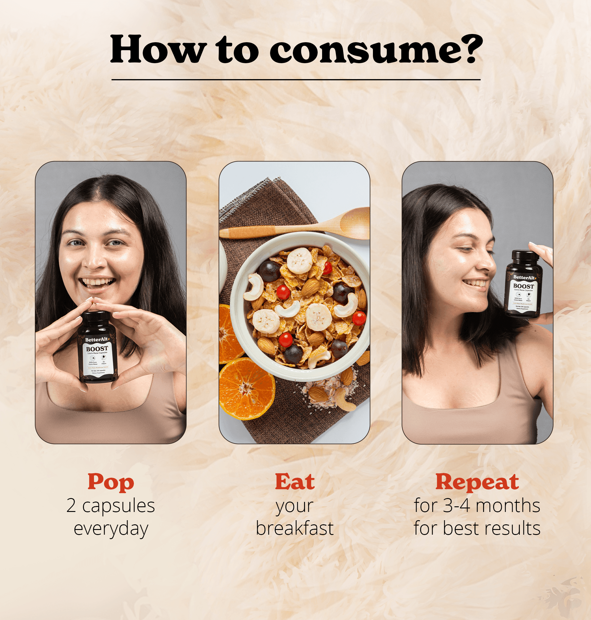 Lion's Mane Mushroom Capsules