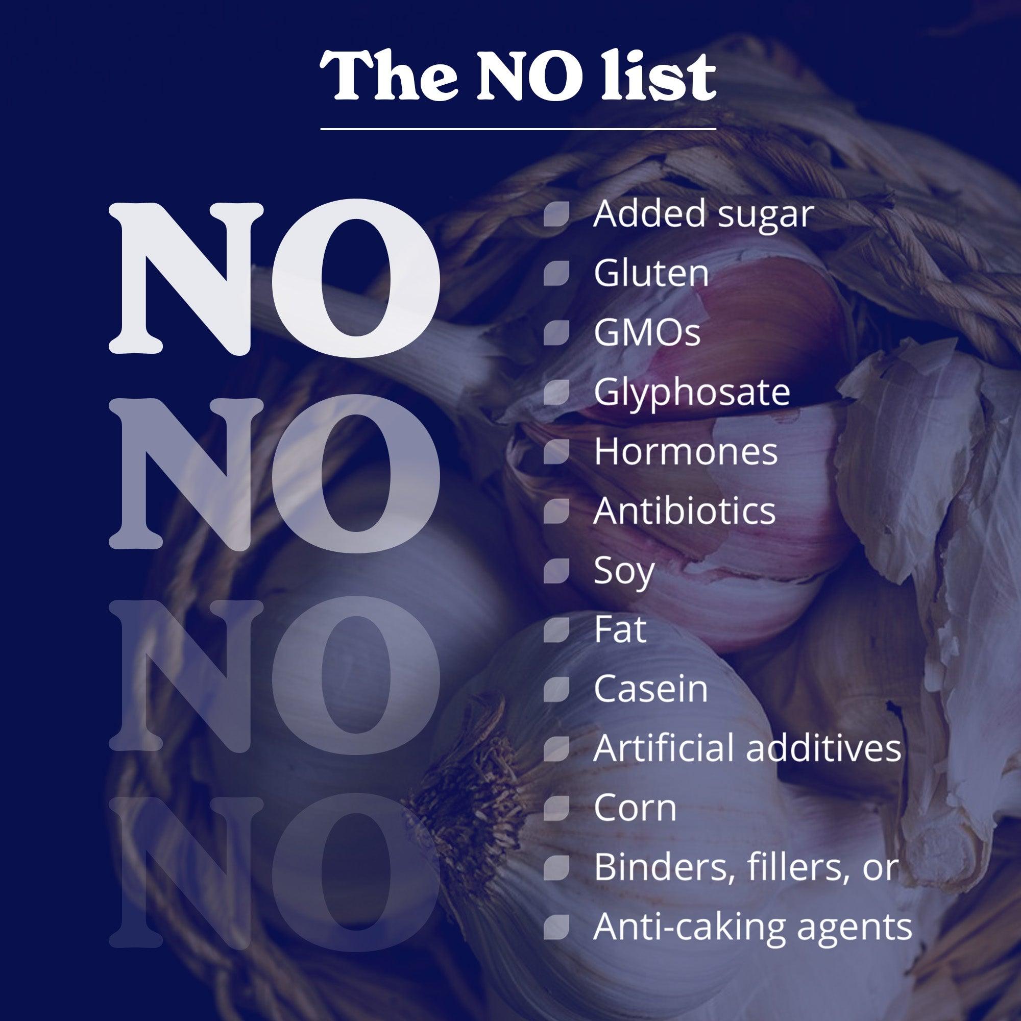 Black Garlic Saclated Capsules