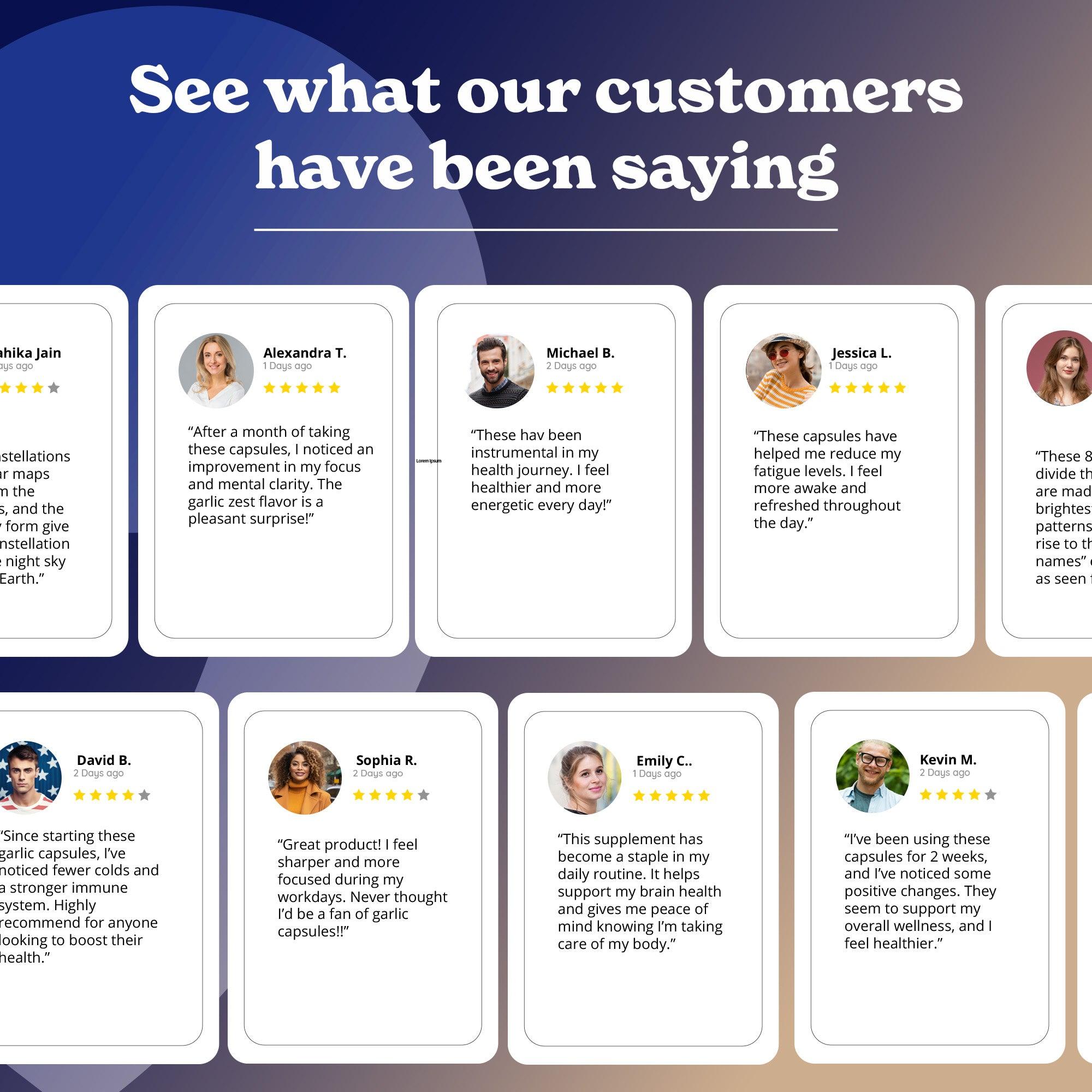 Black Garlic Saclated Capsules