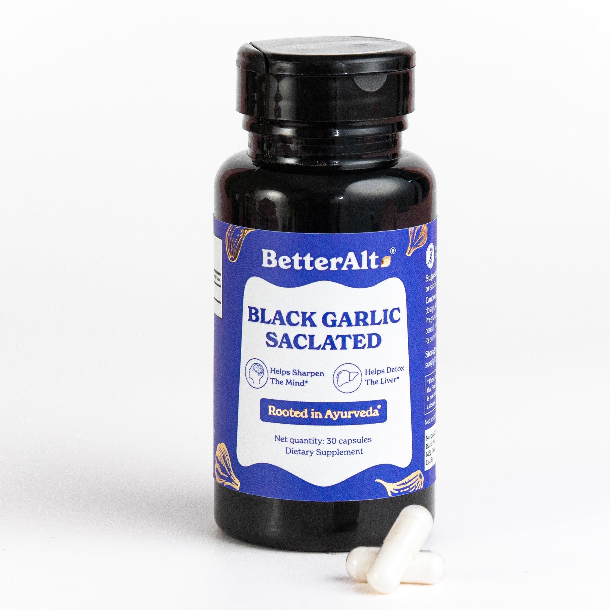 Black Garlic Saclated Capsules